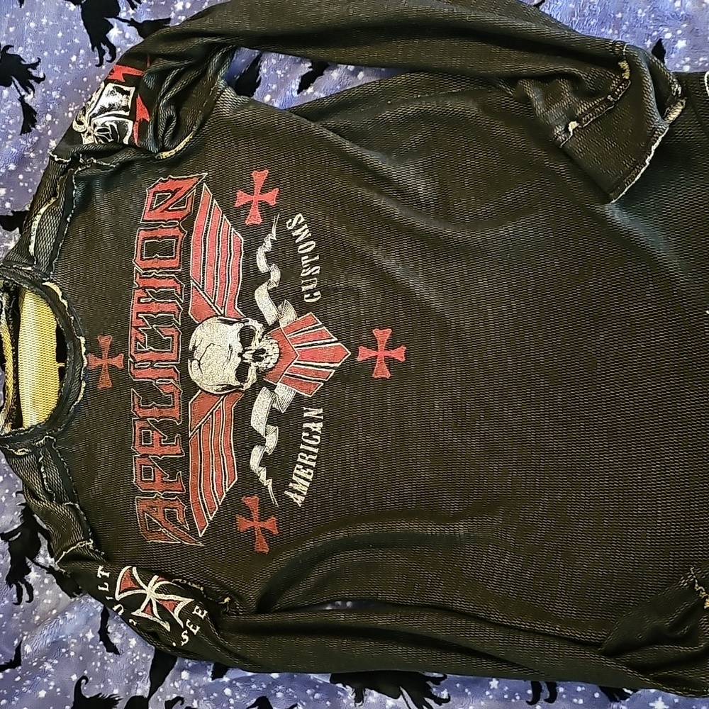 Mens Affliction Shirt XXL
